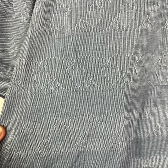 SeaWorld Fairway Outfitters Mens Golf Polo Shirt Gray Stripe Short Sleeve L - Picture 3 of 7